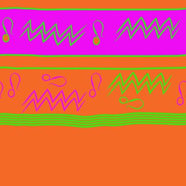 Burç işaretleri ile vektör desen arka plan  