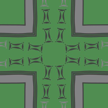 burç işaretleri ile dikişsiz desen, vektör illüstrasyon 