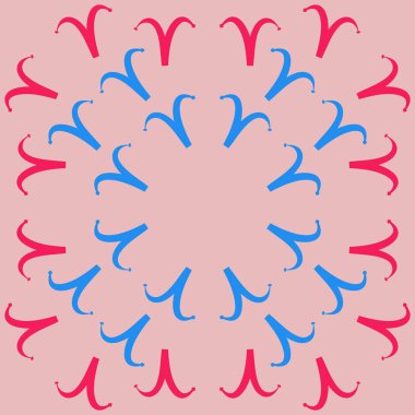 Soyut basit zodyak süsleme Dikişsiz desen