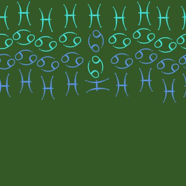 Soyut basit burçların kusursuz deseni 