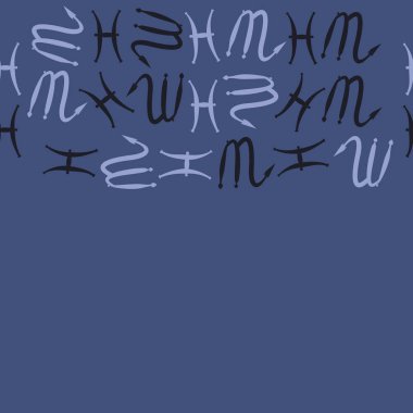 desen arka plan, Burç işaretleri ile vektör deseni 