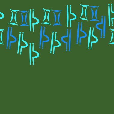 Soyut basit süsleme Dikişsiz desen