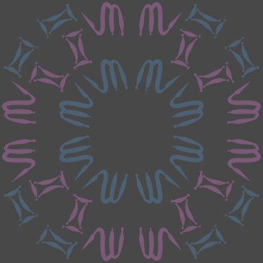 Zodyak işaretleri ile soyut arka plan, vektör 