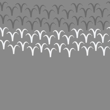 Soyut basit süsleme Dikişsiz desen