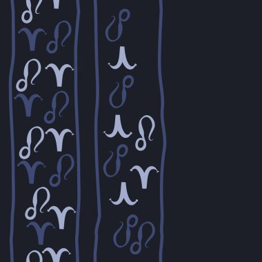 desen arka plan, Burç işaretleri ile vektör deseni 