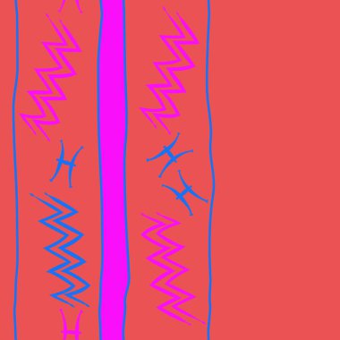 desen arka plan, Burç işaretleri ile vektör deseni 