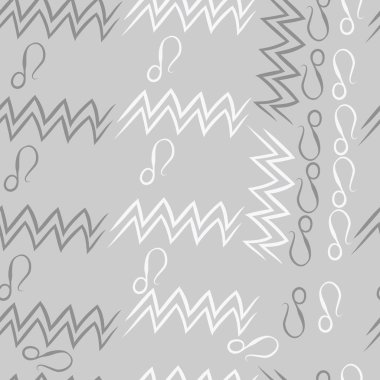 desen arka plan, burçlar ile soyut vektör desen 