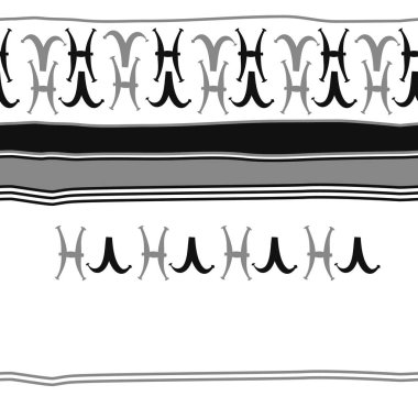 Soyut basit zodyak süsleme Dikişsiz desen