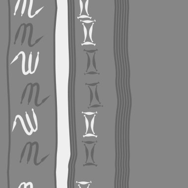 burç işaretleri ile dikişsiz desen, vektör illüstrasyon 