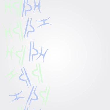 Soyut basit zodyak süsleme Dikişsiz desen