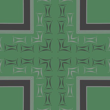 soyut geometrik şekillerin tam kare vektör illüstrasyonu 