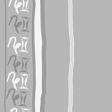 Soyut basit burç süslerinin kusursuz deseni