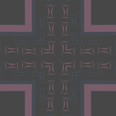 soyut geometrik şekillerin tam kare vektör illüstrasyonu 