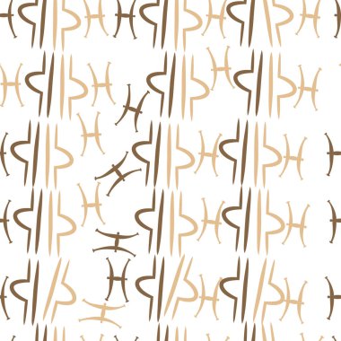 Soyut basit zodyak süsleme Dikişsiz desen