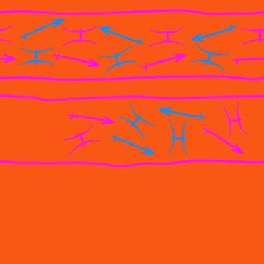 Soyut basit burç süslerinin kusursuz deseni