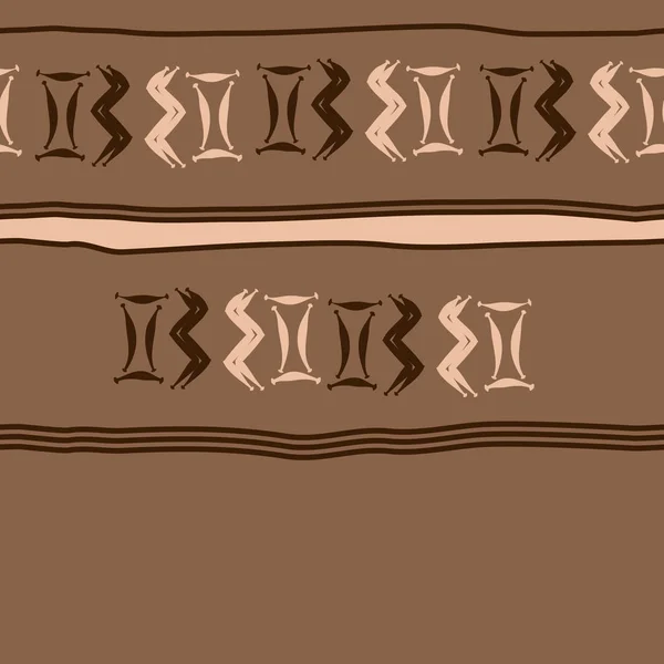 異なるシンボルを持つシームレスなベクトル背景 — ストックベクタ