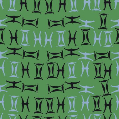 Soyut basit zodyak süsleme Dikişsiz desen