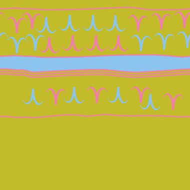 Koç burçlarının dikişsiz deseni. Vektör çizimi