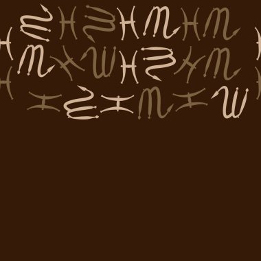 desen arka plan, Burç işaretleri ile vektör deseni 