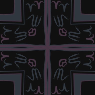 süsler illüstrasyon ile vektör soyut çapraz 