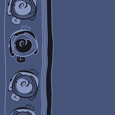 Soyut basit güllerin kusursuz deseni