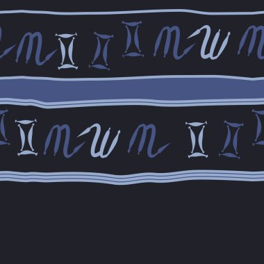 Zodyak işaretleri ile soyut arka plan, vektör 