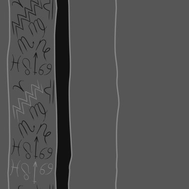 desen arka plan, Burç işaretleri ile vektör deseni 