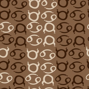 farklı sembollerle kesintisiz vektör arka planı