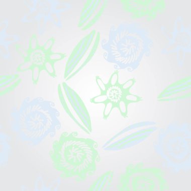 dikişsiz deniz deseni, sadece vektör illüstrasyon