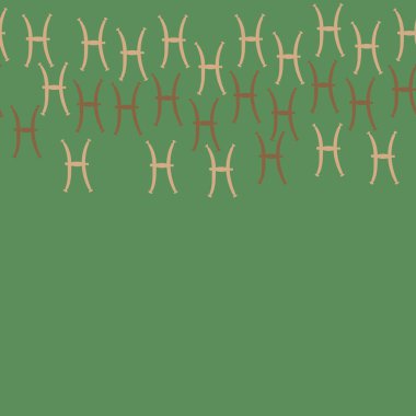 desen arka plan, burçlar ile soyut vektör desen 