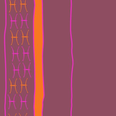 desen arka plan, burçlar ile soyut vektör desen 