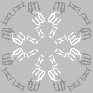 burç işaretleri ile dikişsiz desen, vektör illüstrasyon 