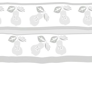 Renkli armutile dikişsiz soyut desen