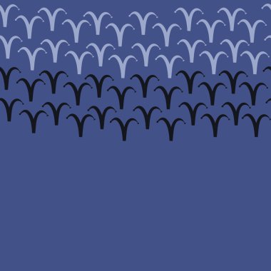 Soyut basit süsleme Dikişsiz desen