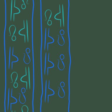 desen arka plan, Zodiac Signs 