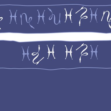 Zodiac Signs Dikişsiz desen. Vektör Illustration