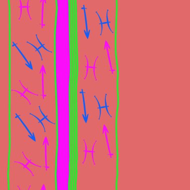 minimal ok işaretleri vektör illüstrasyon, kopya uzay arka plan