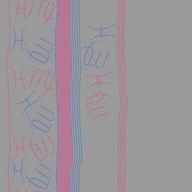 Soyut basit zodyak süsleme Dikişsiz desen