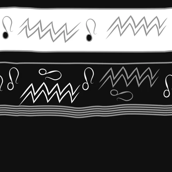 Fundo Padrão Vetorial Com Signos Zodíaco —  Vetores de Stock