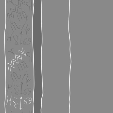 desen arka plan, Burç işaretleri ile vektör deseni 