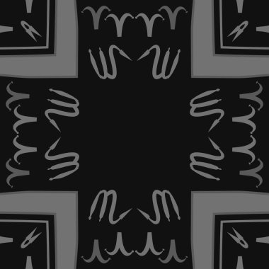 Soyut basit zodyak süsleme Dikişsiz desen