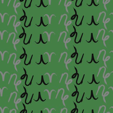 Soyut basit burç süslerinin kusursuz deseni