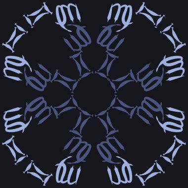 desen arka plan, Zodiac Signs 