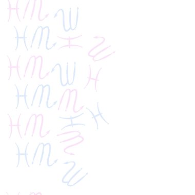 Zodiac Signs Dikişsiz desen. Vektör Illustration