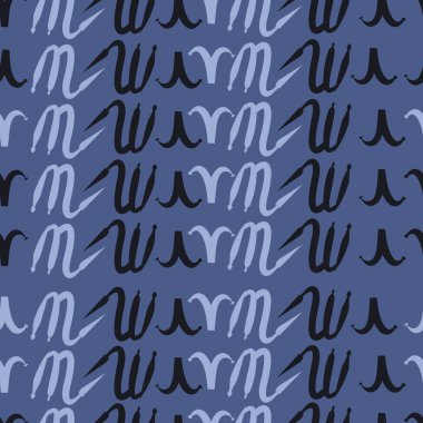 Zodiac Signs ile farklı Dikişsiz soyut desen