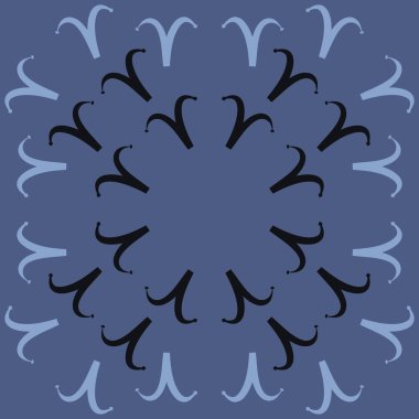 Soyut basit zodyak süsleme Dikişsiz desen