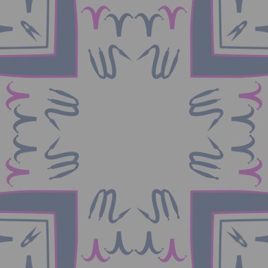 Soyut basit zodyak süsleme Dikişsiz desen