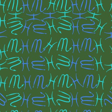 desen arka plan, Zodiac Signs 