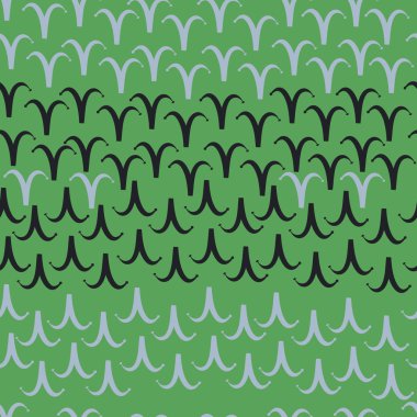 Soyut basit burç süs sembolleri Dikişsiz desen