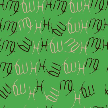 desen arka plan, Zodiac Signs 